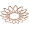 Ekena Millwork Daisy Wood Fretwork Pierced Ceiling Medallion, Cherry, 32"OD x 11 1/8"ID x 1/4"T CMWP32X32X0250DACH - alternate 4